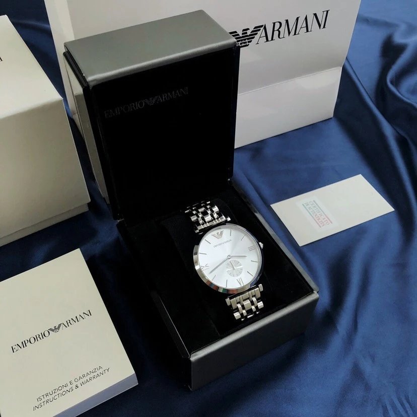 Armani AR1677 Two-Tone Quartz Watch — photo 8