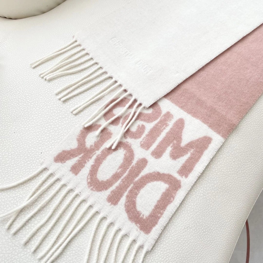 Dior Cashmere Scarf Ver.B — Zdjęcie 9