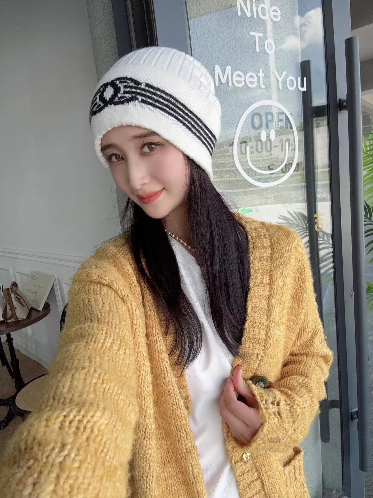 Chanel Scarf & Hat Set Ver.G — QC