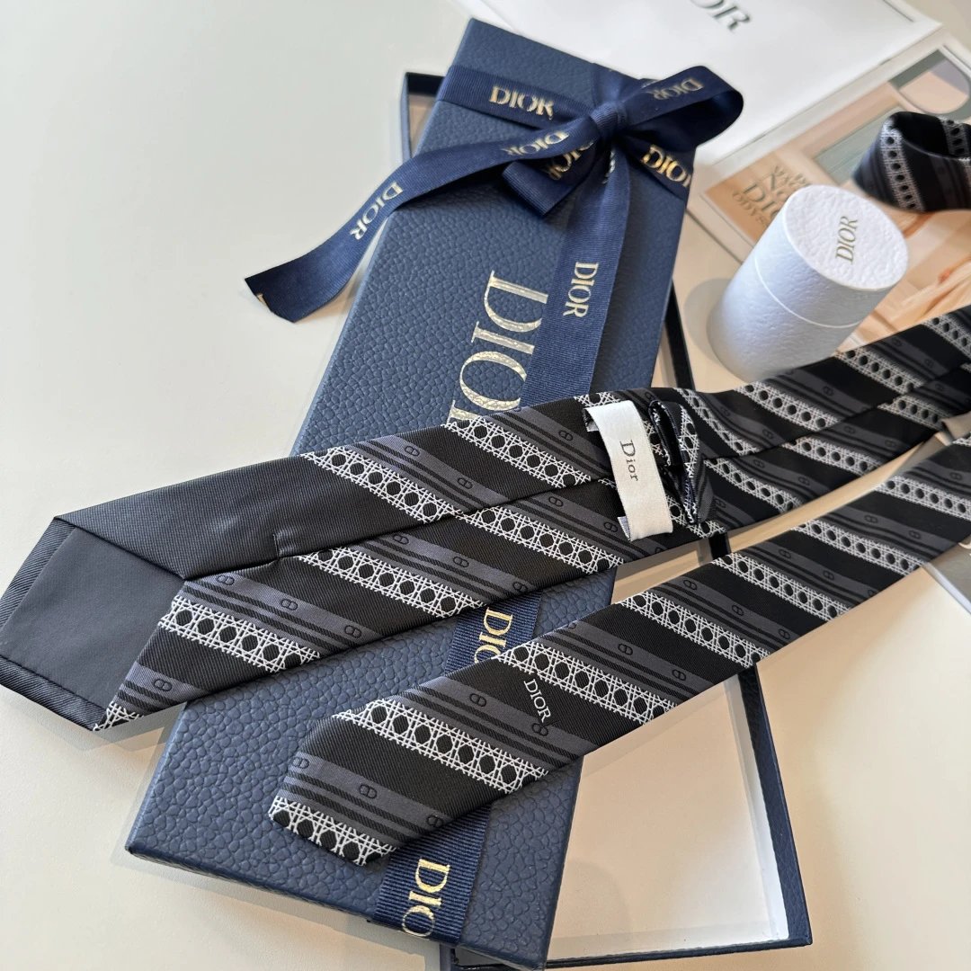 Dior Silk Tie Ver.A — Zdjęcie 4