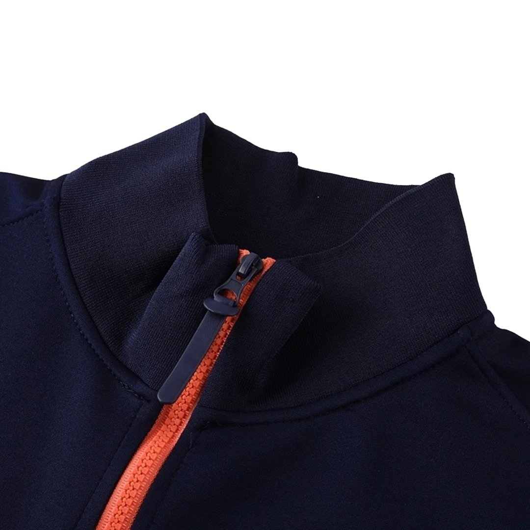 Barcelona 2025 Jacket Tracksuit 26 Navy Orange — QC