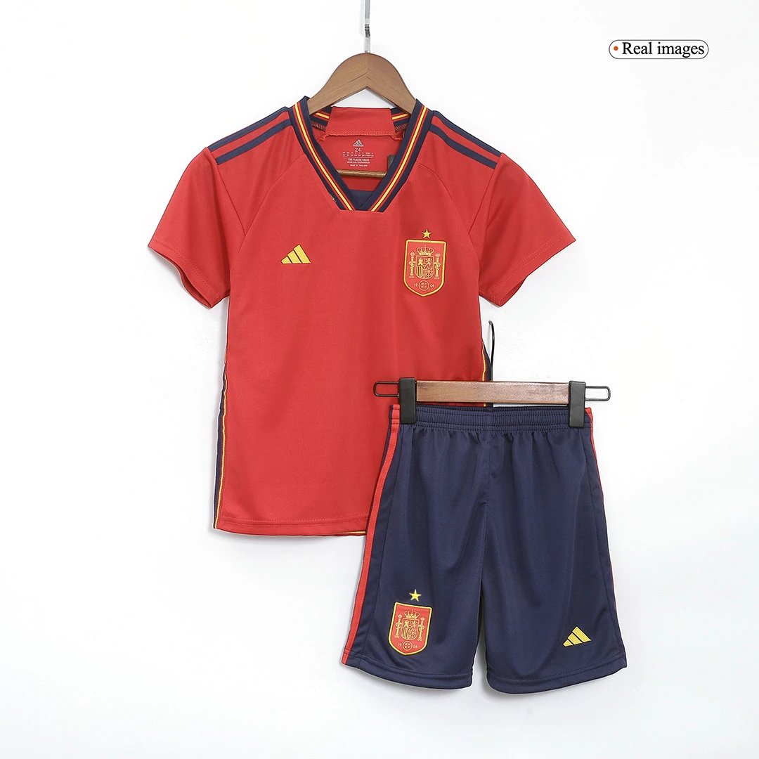 Spain 2022 Home Jersey - Kids — QC