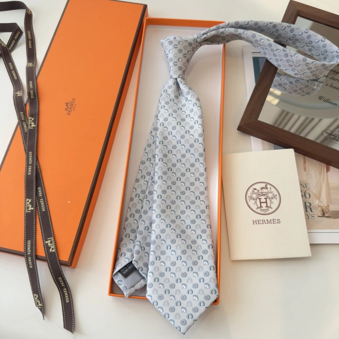 Hermes Silk Tie Ver.H — Photo 7