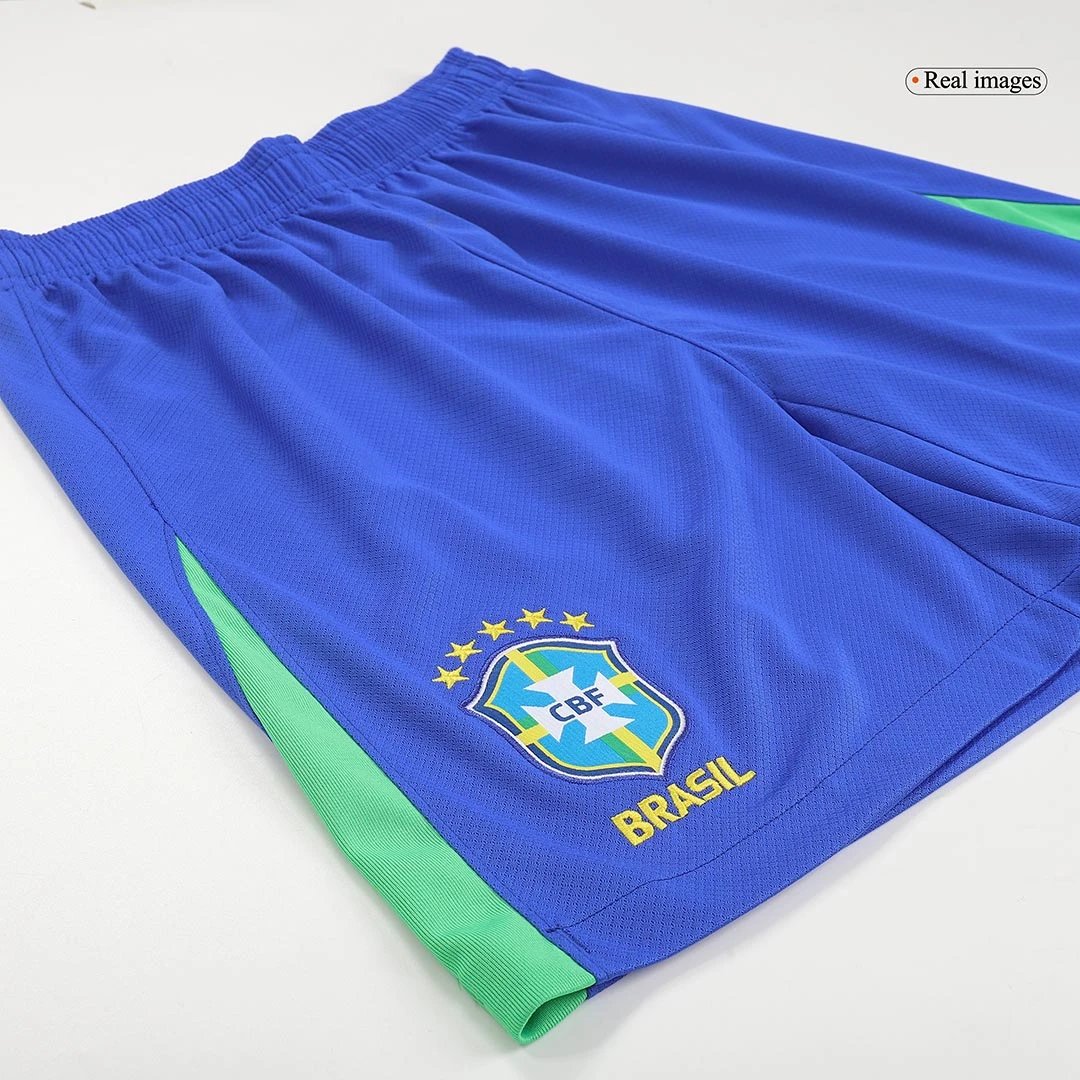 Brazil 2024 Home Soccer Shorts — Photo 8
