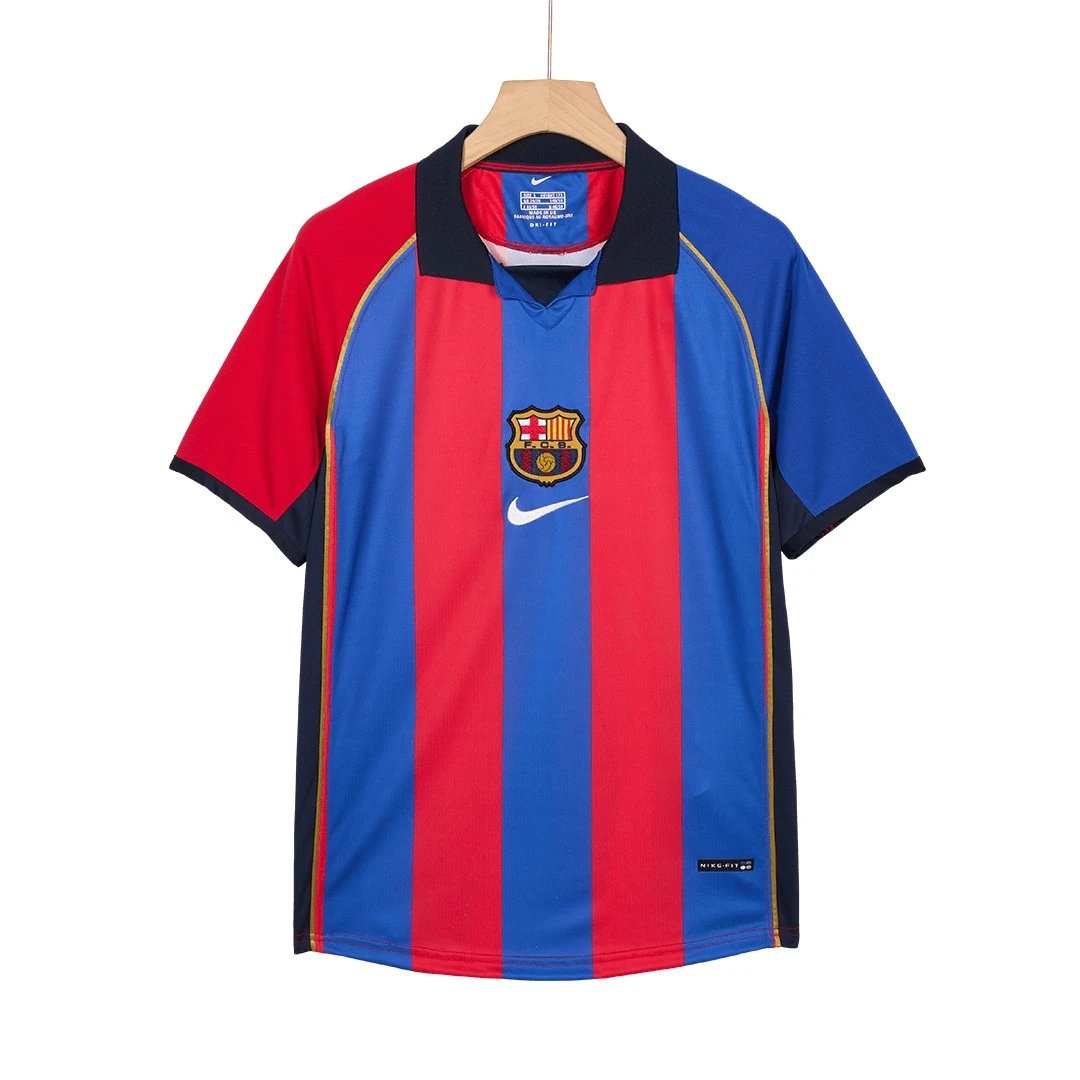 Barcelona 2001/02 FC Retro Home Jersey — Photo 4