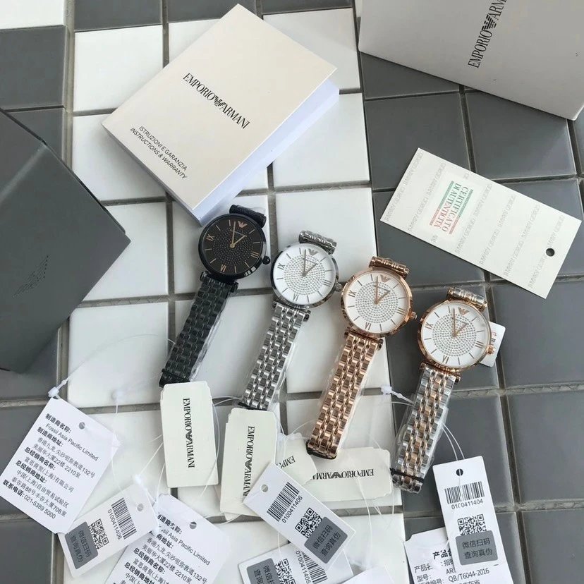 Armani AR11244 Rose Gold Quartz Ladies Watch 32mm Ver.A — Zdjęcie 2