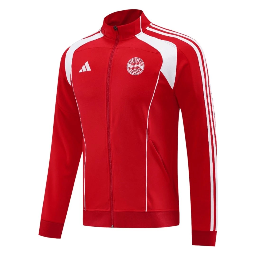 Bayern Munich Track Jacket 2025 26 Red — photo 2