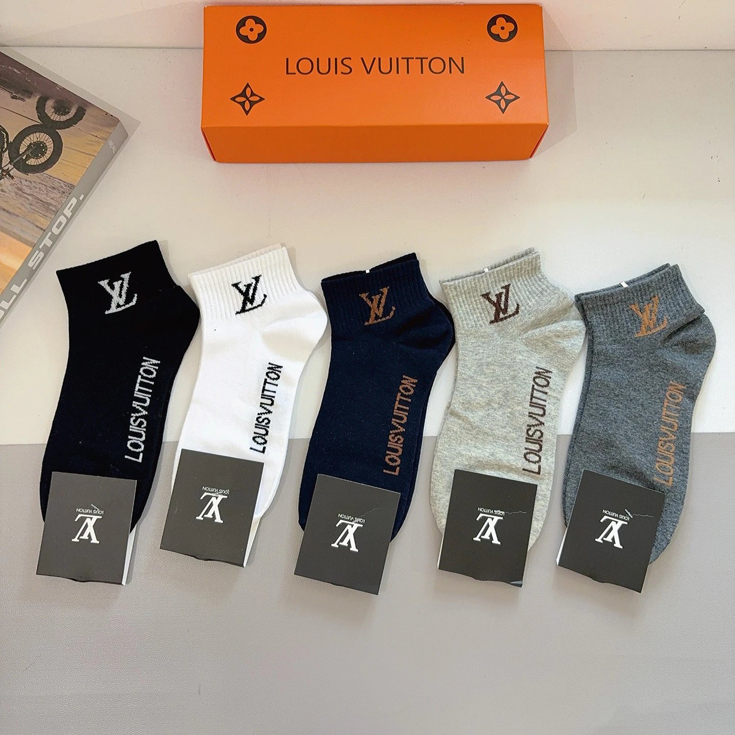 Louis Vuitton Cotton Socks Ver.B — photo 2