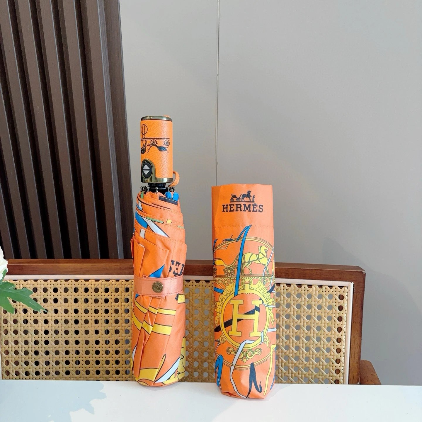 Hermes UV Protection Folding Umbrella Ver.H — Photo 2
