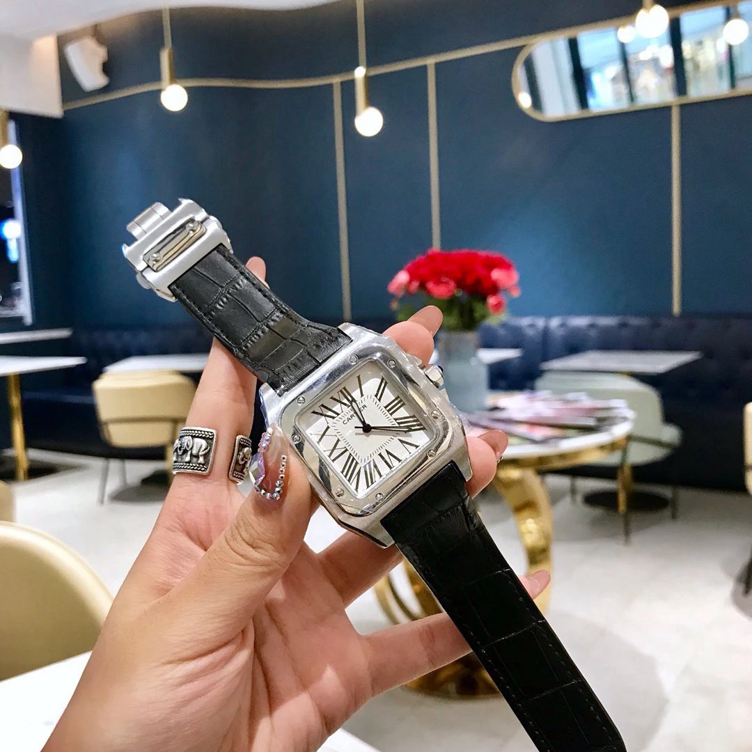 Cartier Santos Quartz Couple Watch 39mm Ver.E — photo 7