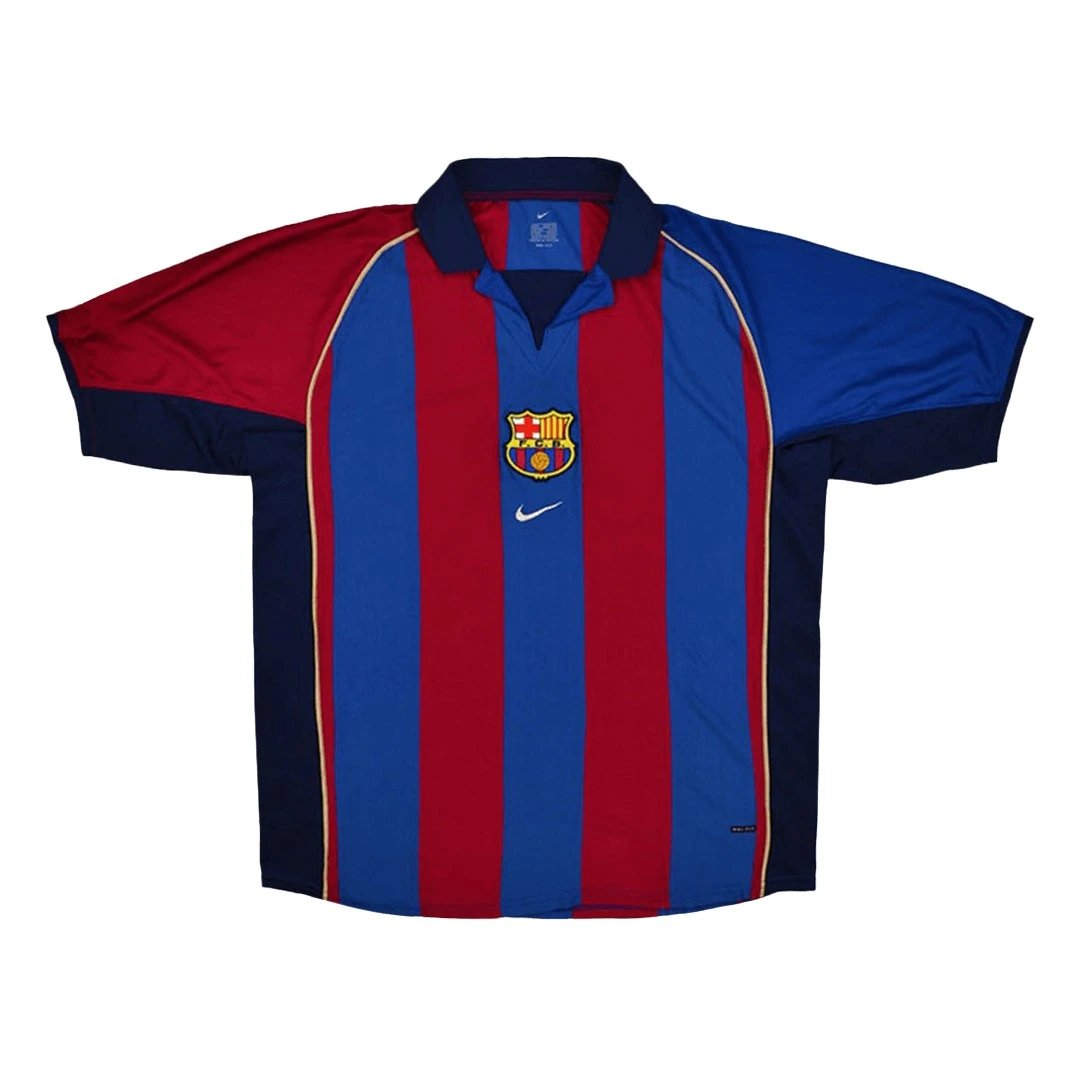 Barcelona 2001/02 FC Retro Home Jersey — Photo 3