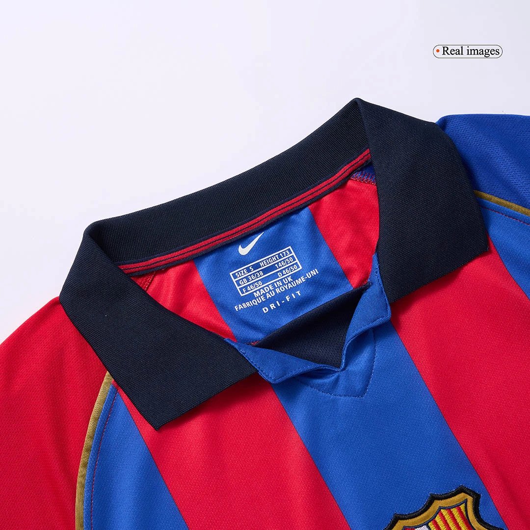 Barcelona 2001/02 FC Retro Home Jersey — Photo 6