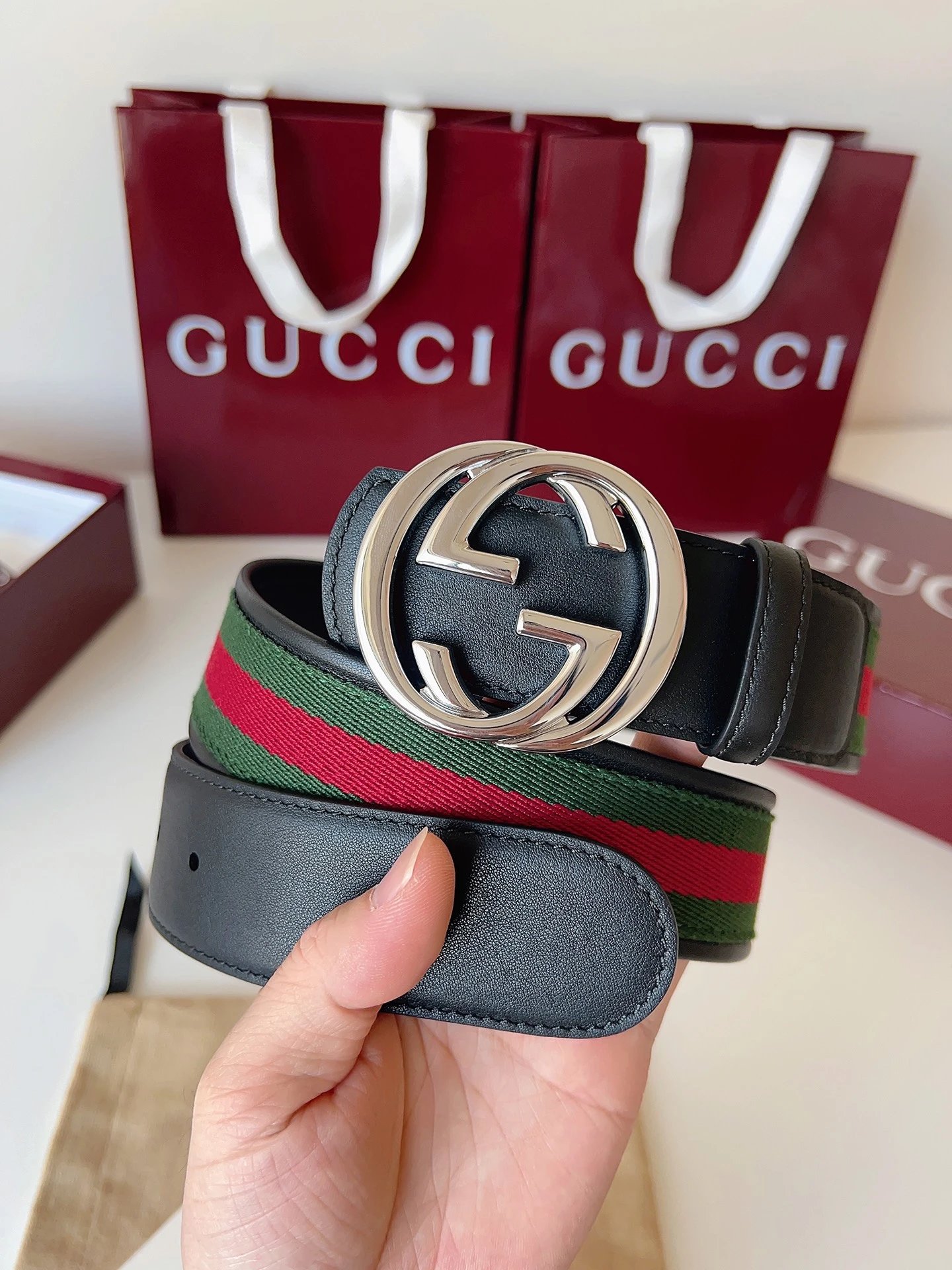 Gucci Leather Belt Ver.D — photo 6