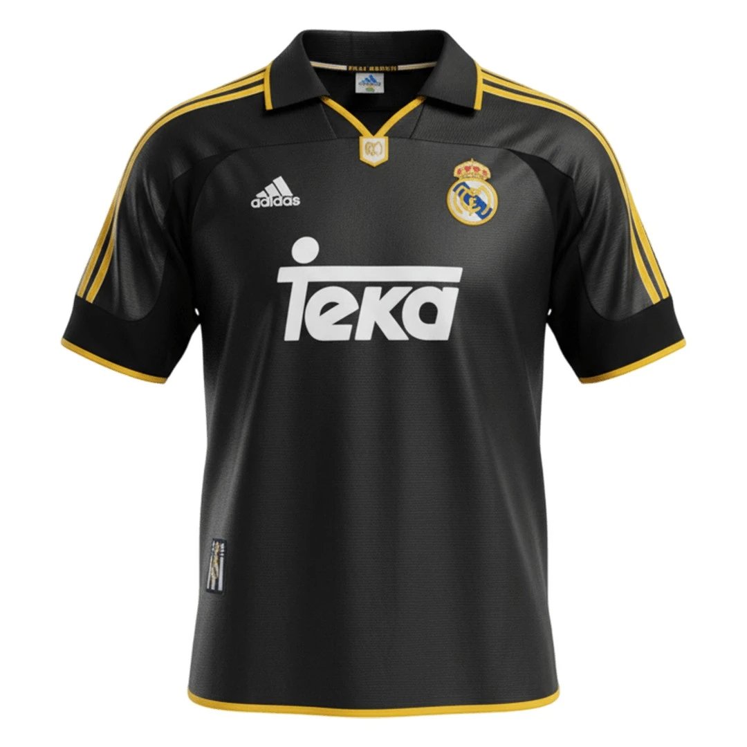Real Madrid 1999/01 Retro Away Jersey — Photo 4