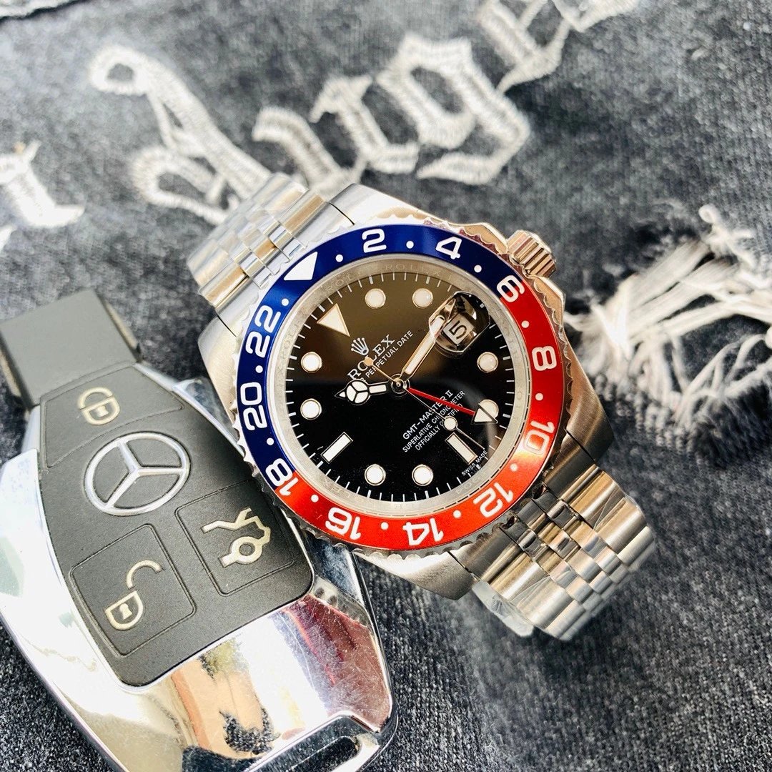 Rolex GMT-Master Blue Automatic Watch — photo 2