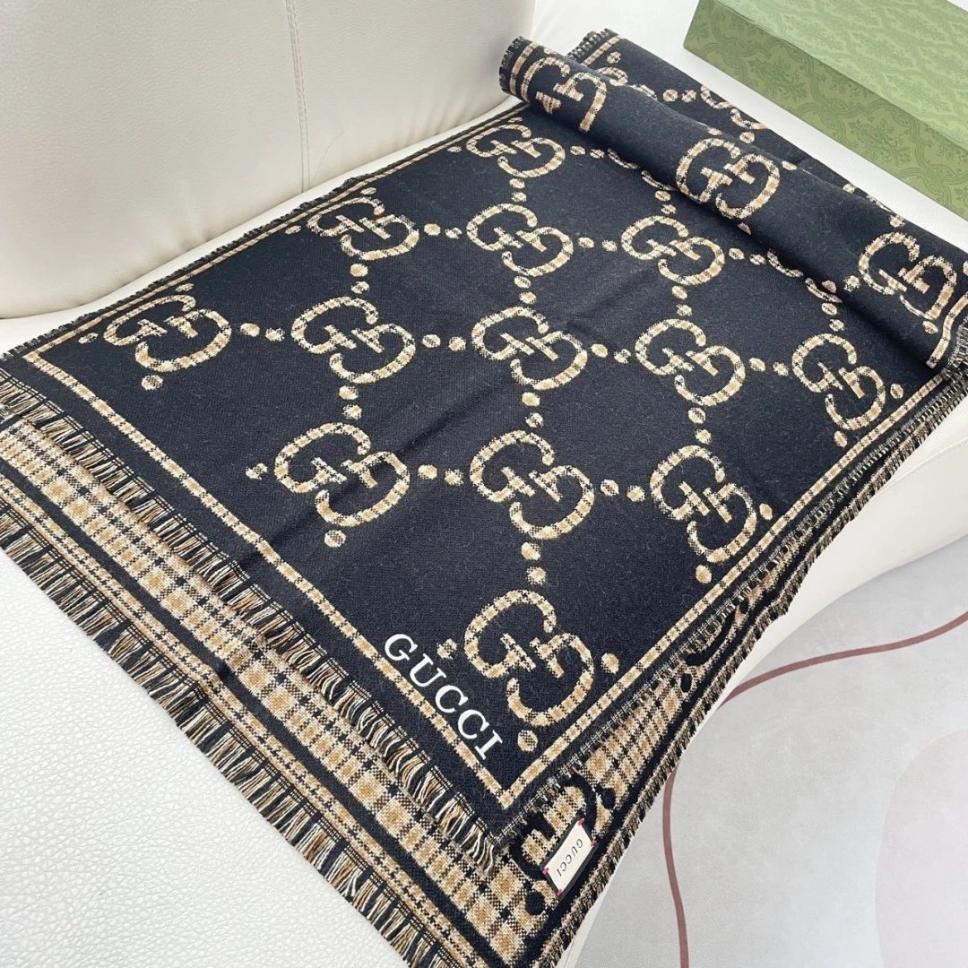Gucci Cashmere Shawl Ver.H — Photo 5