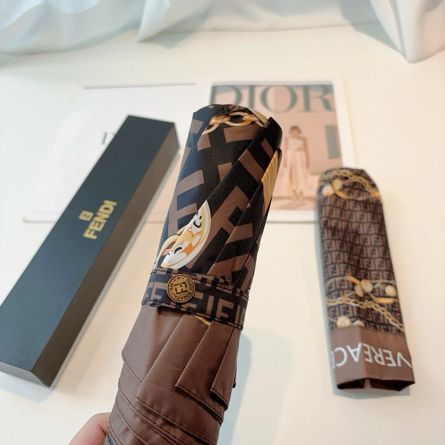 Fendi UV Protection Folding Umbrella Ver.E — Photo 3