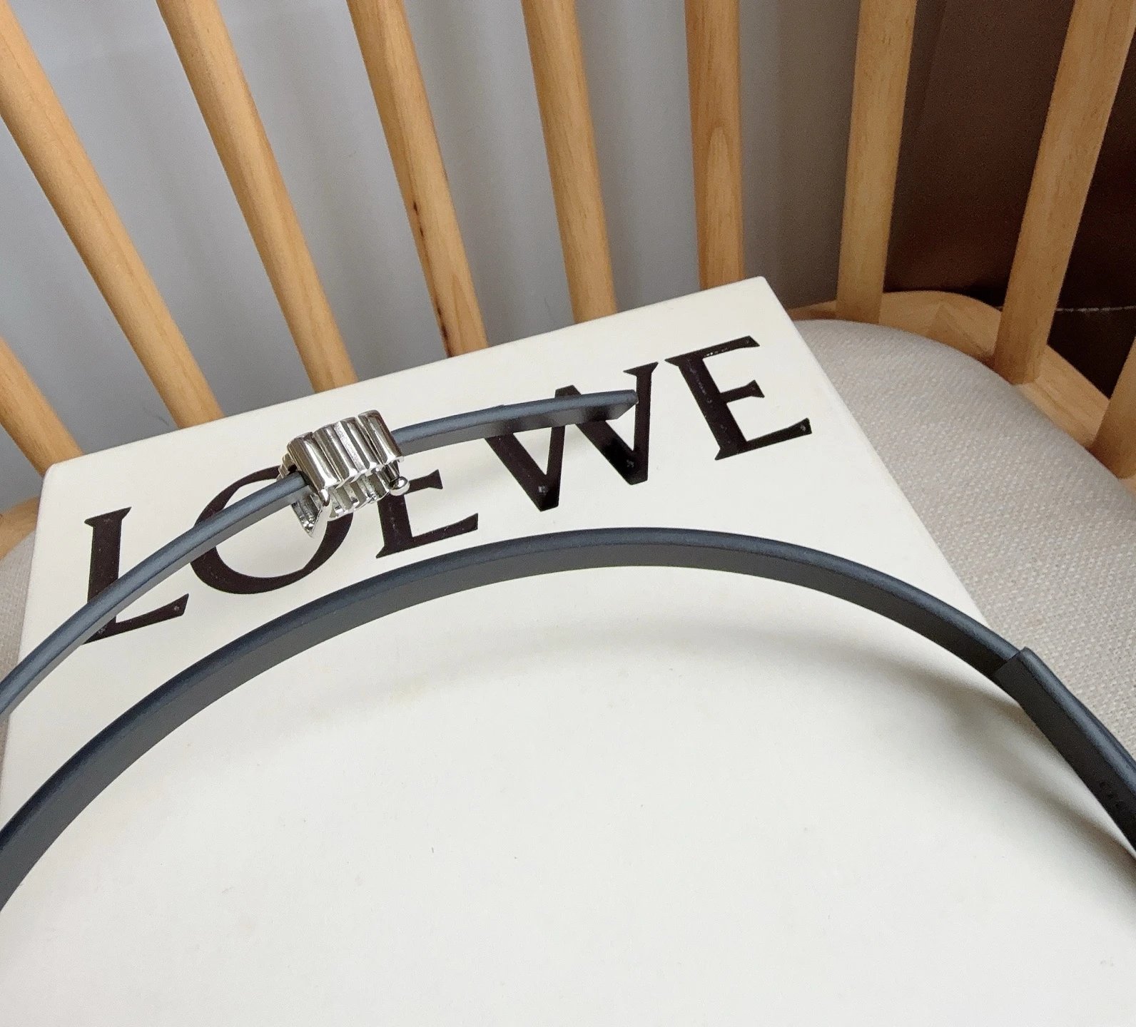 Loewe Leather Reversible Belt — photo 6