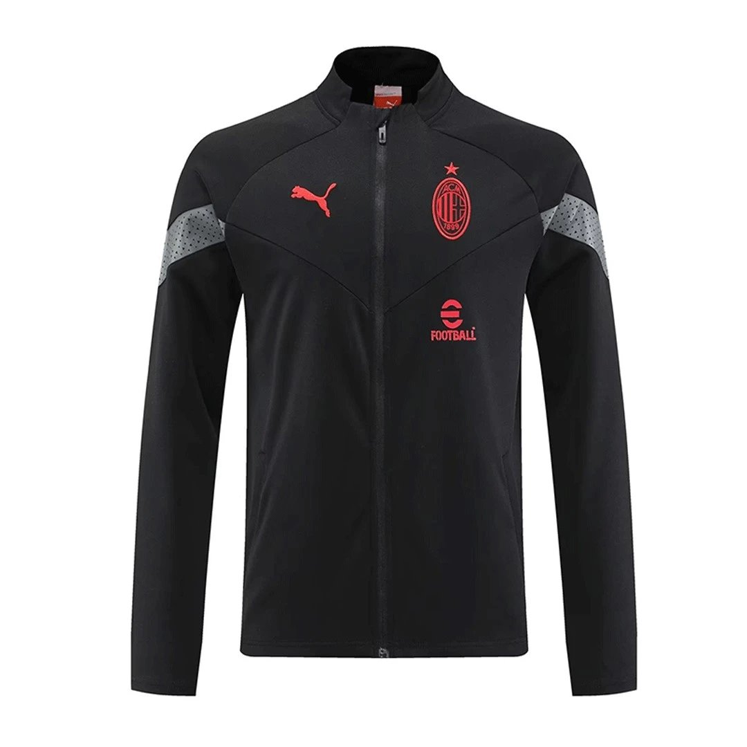 AC Milan Jacket Tracksuit 2022 Black — photo 3