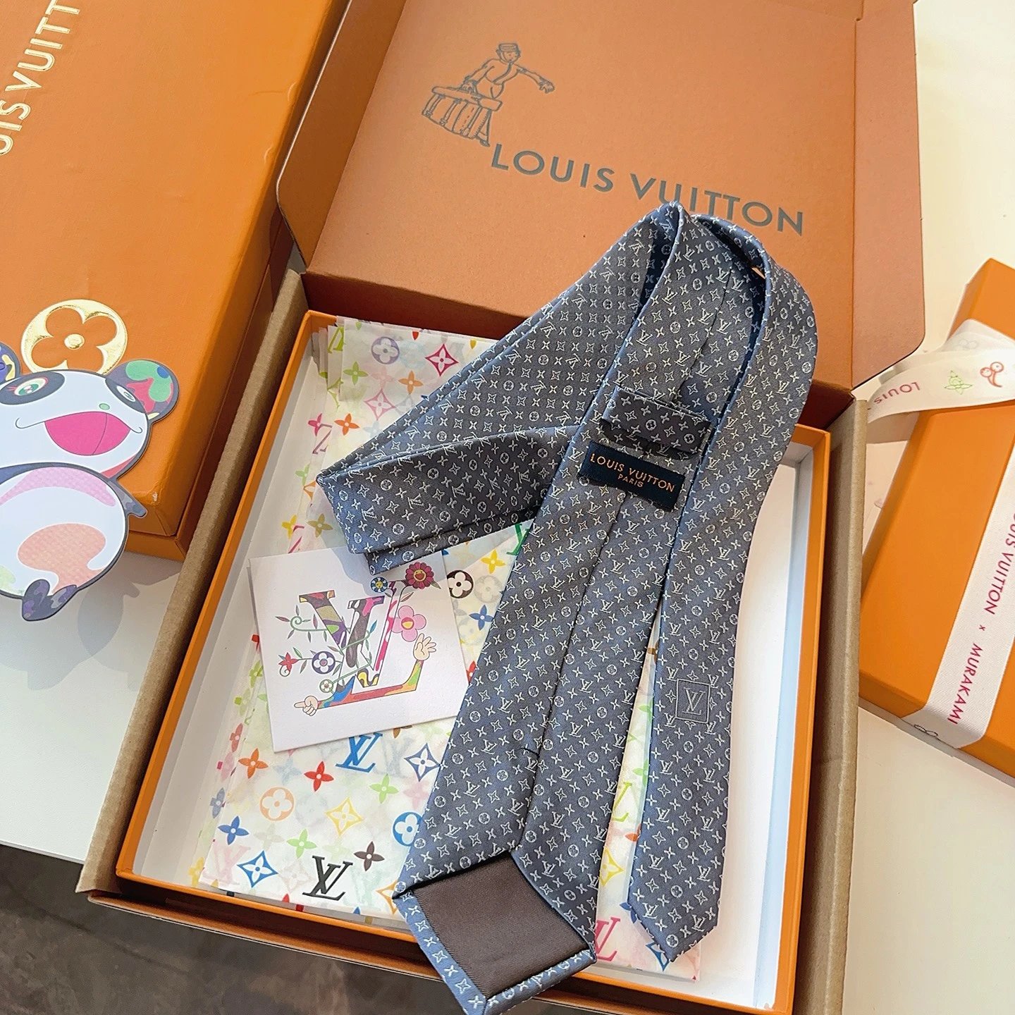 Louis Vuitton Silk Tie Ver.L — Photo 7
