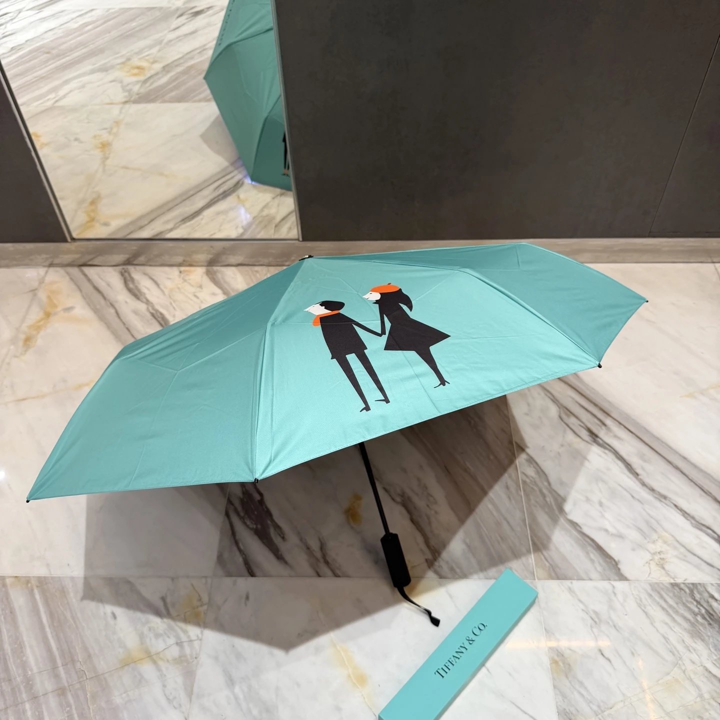 Tiffany UV Protection Folding Umbrella Ver.F — QC