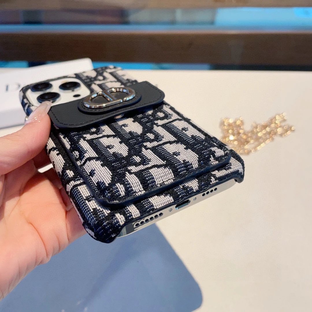 Dior Crossbody Strap Phone Case Ver.A — QC