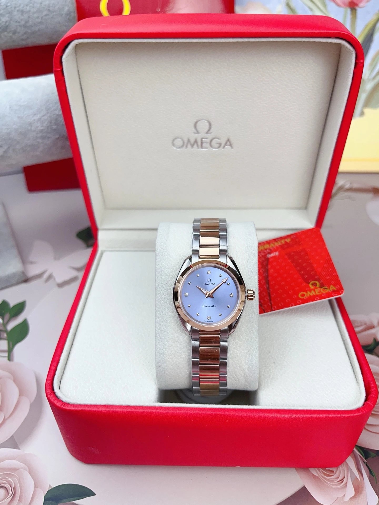 Omega Seamaster Quartz Ladies Watch 28mm — Photo 2