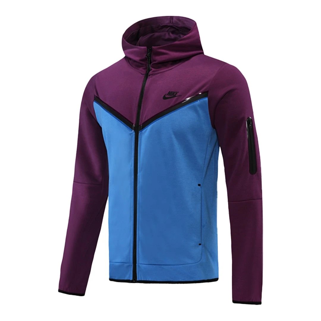 Hoodie Jacket Customize Tracksuit 2022 Blue Purple — photo 5