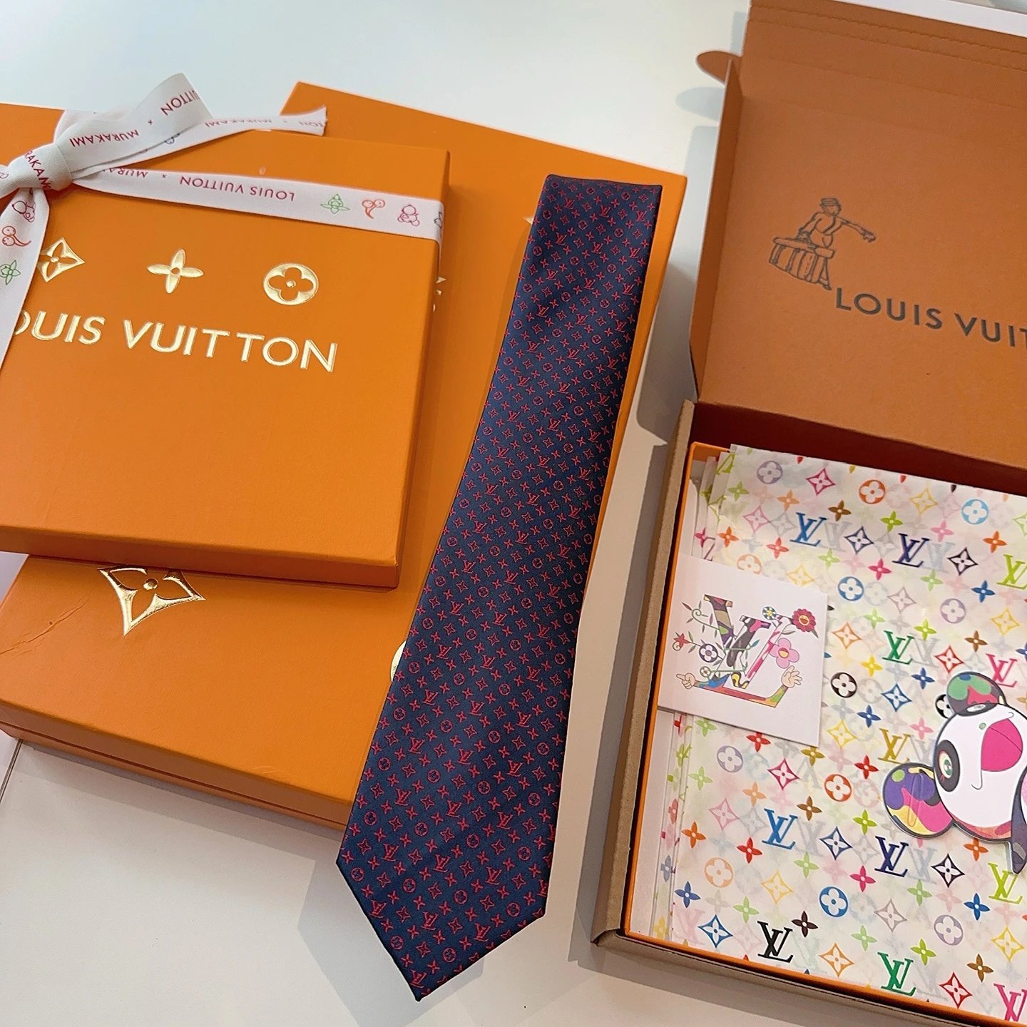 Louis Vuitton Silk Tie Ver.M — QC