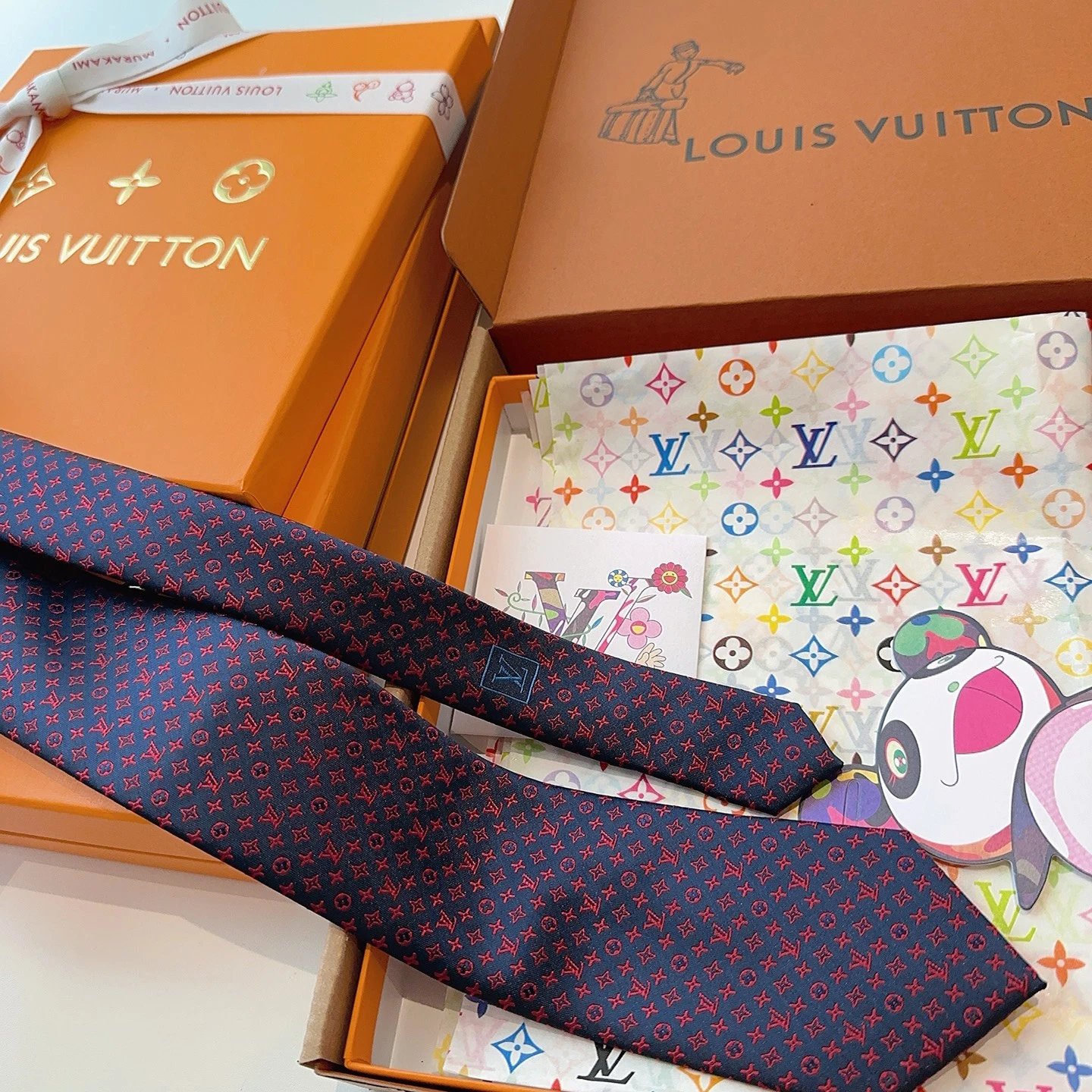 Louis Vuitton Silk Tie Ver.M — QC