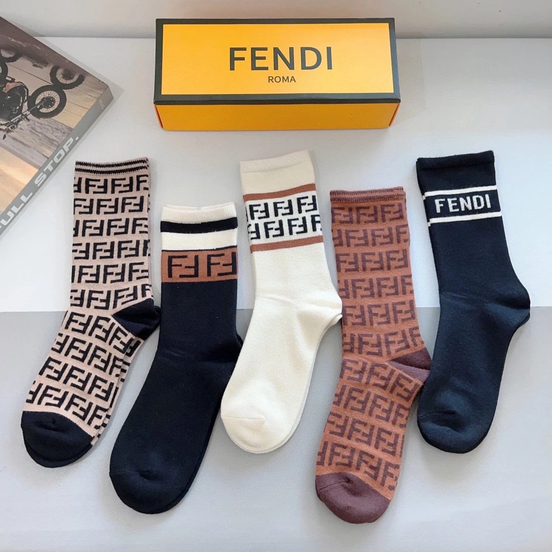 Fendi Knee-High Socks — QC