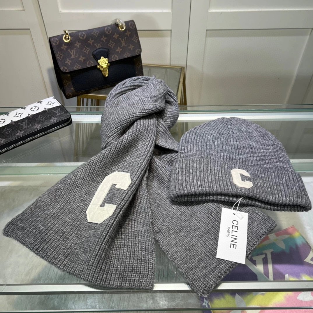 Celine Scarf & Hat Set Ver.A — Photo 4