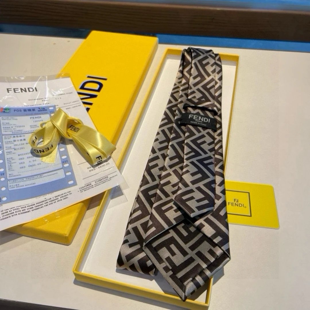 Fendi Silk Tie Ver.C — QC