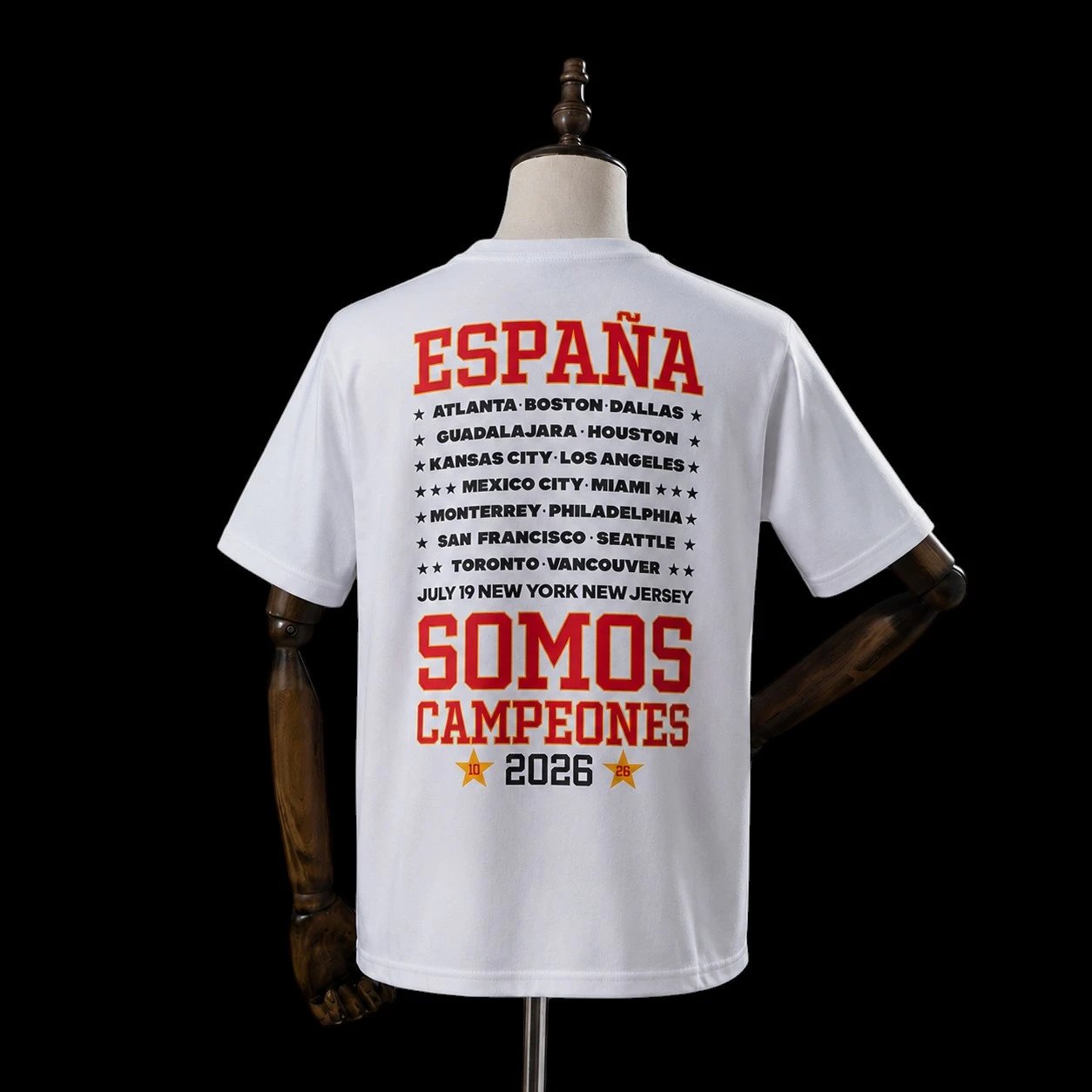 Spain 2026 T Shirt “Somos Campeones” Jersey — Zdjęcie 2