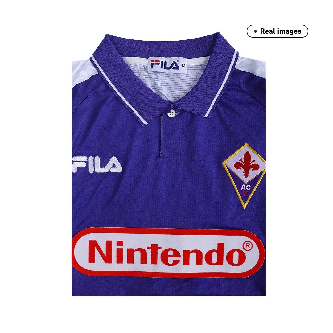 Fiorentina 1998/99 Retro Home Jersey — Photo 5