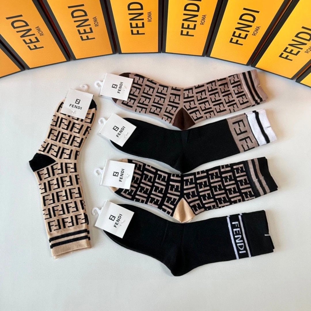 Fendi Crew Socks — Photo 5