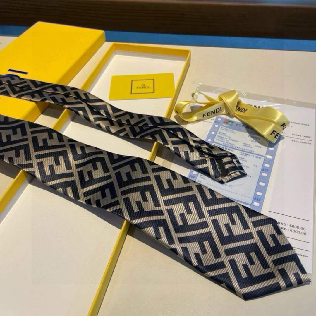 Fendi Silk Tie Ver.D — QC