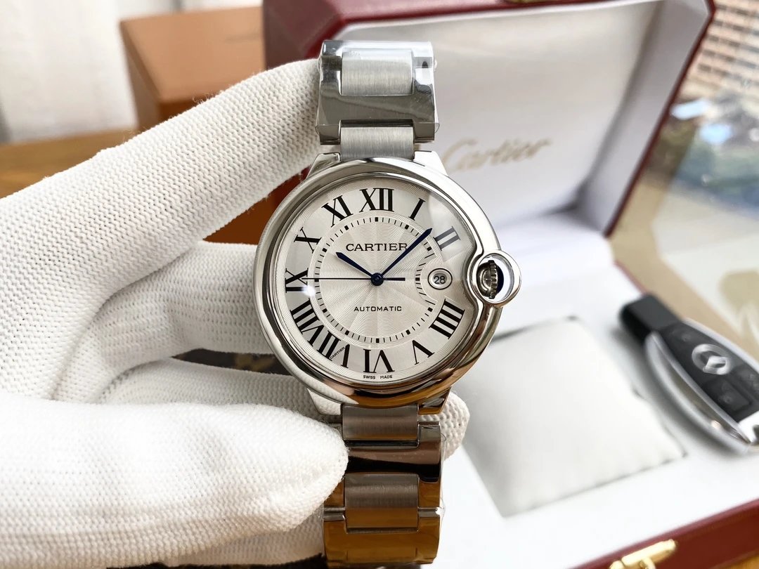 Cartier Ballon Bleu Automatic Watch 42mm Ver.H — photo 5