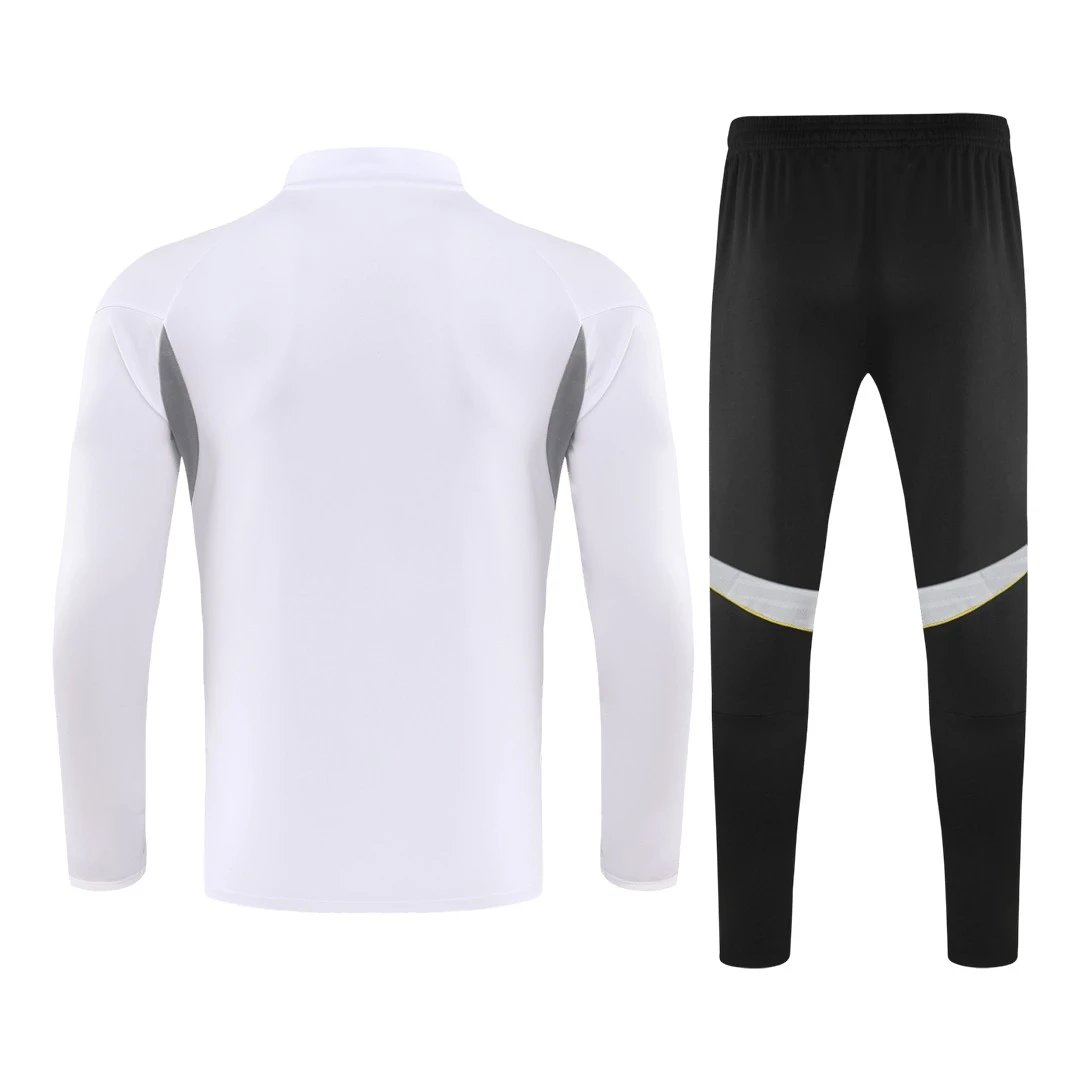 Real Madrid 2025 1 4 Zip Tracksuit 26 White — Zdjęcie 2
