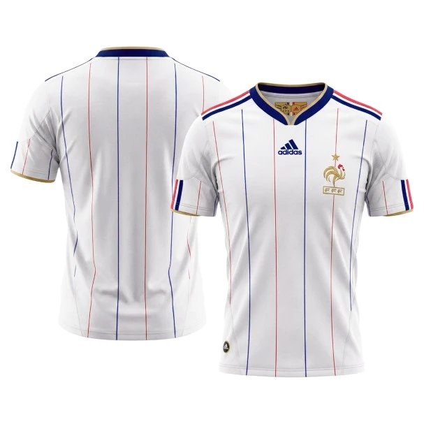 France 2010 Retro Away Jersey — photo 3