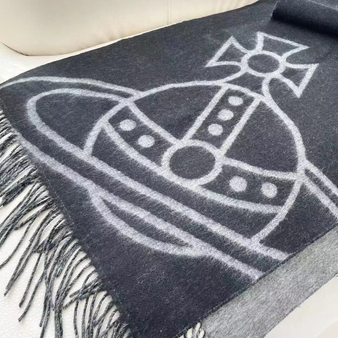 Vivienne Westwood Cashmere Wool Scarf Ver.G — Photo 7