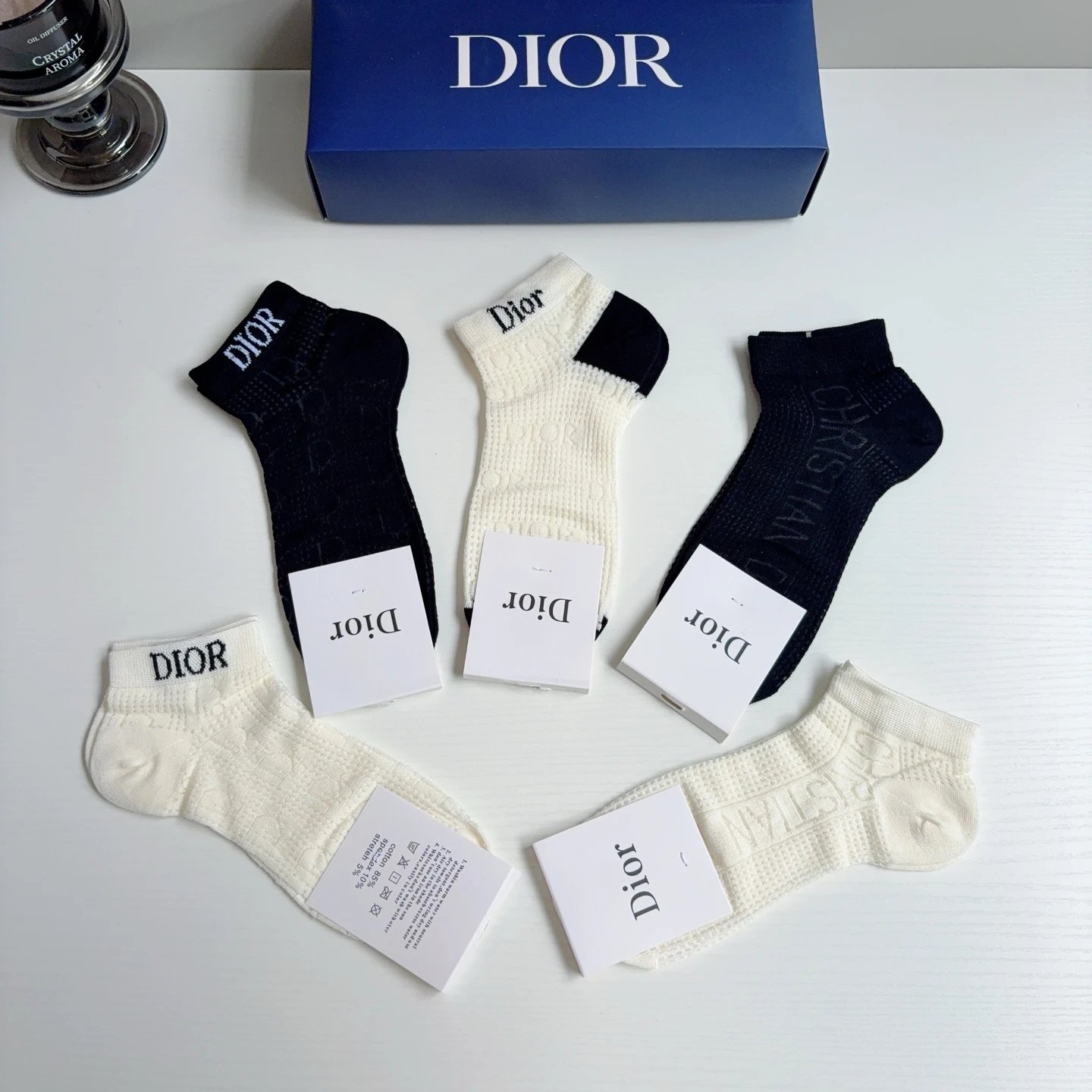 Dior No-Show Socks Ver.B — photo 7