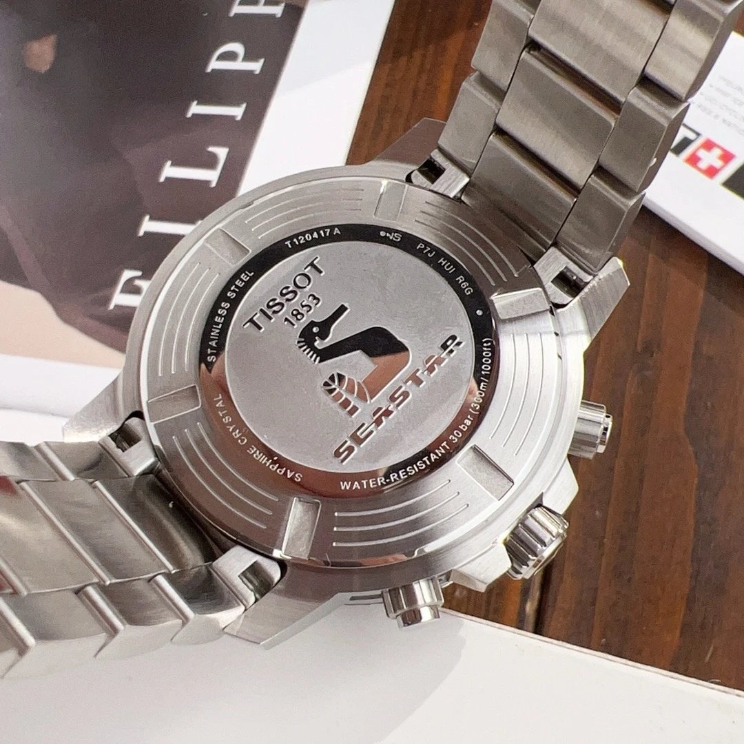 Tissot T120 Seastar Chrono Automatic Watch 45mm — photo 6
