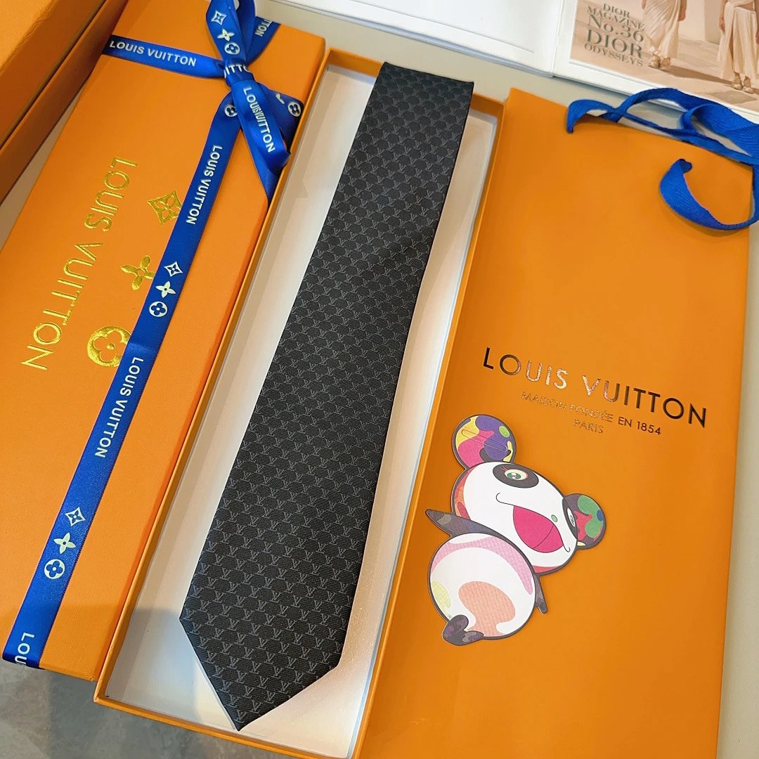 Louis Vuitton Silk Tie Ver.G — Zdjęcie 4