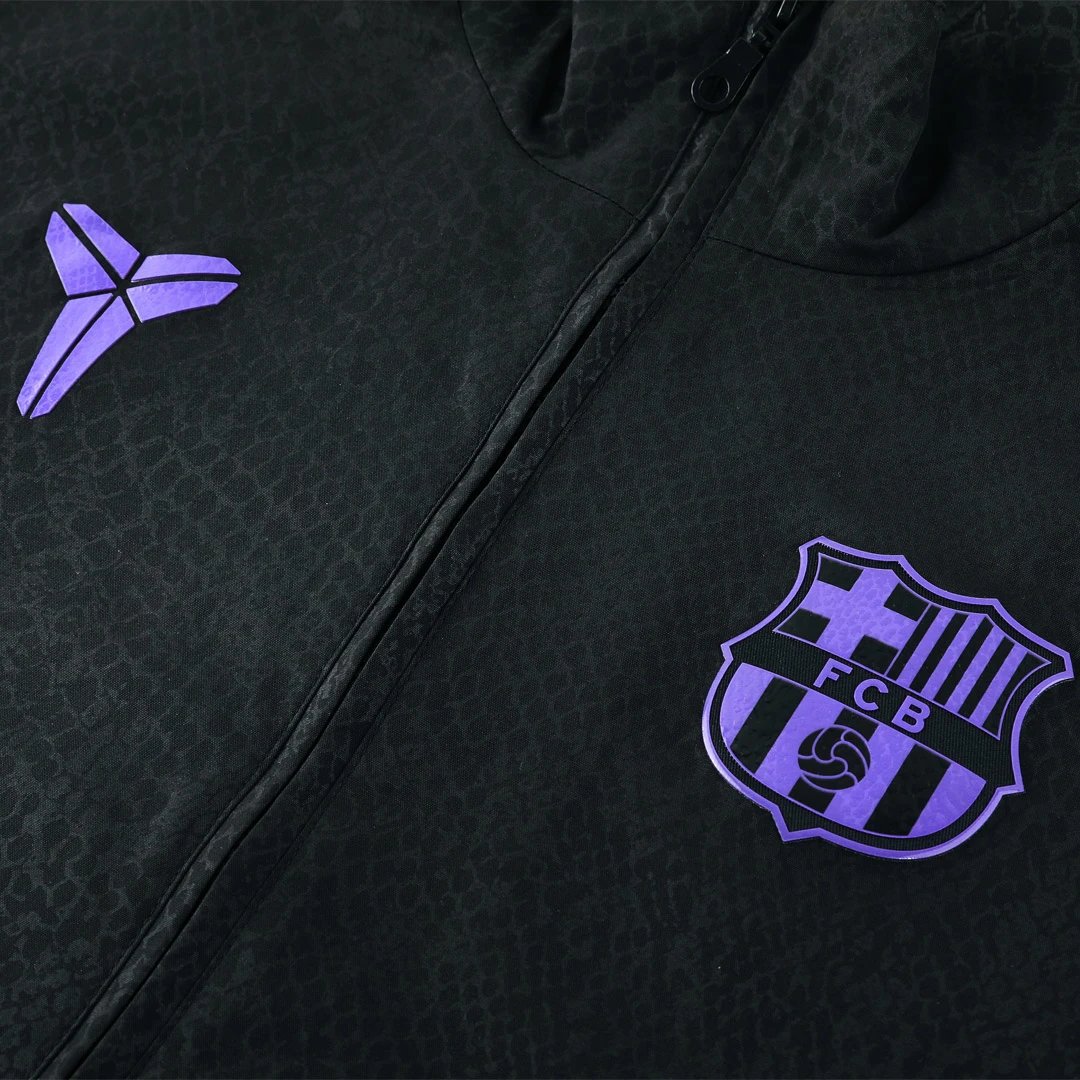 Barcelona 2025 Windbreaker Jacket 26 Black — Photo 5