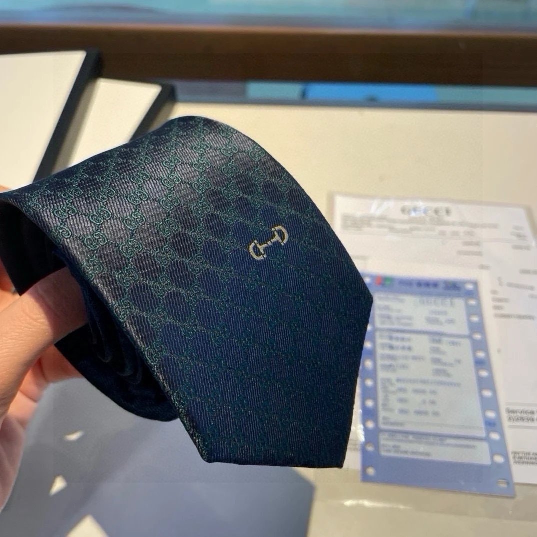 Gucci Silk Tie Ver.G — Zdjęcie 3