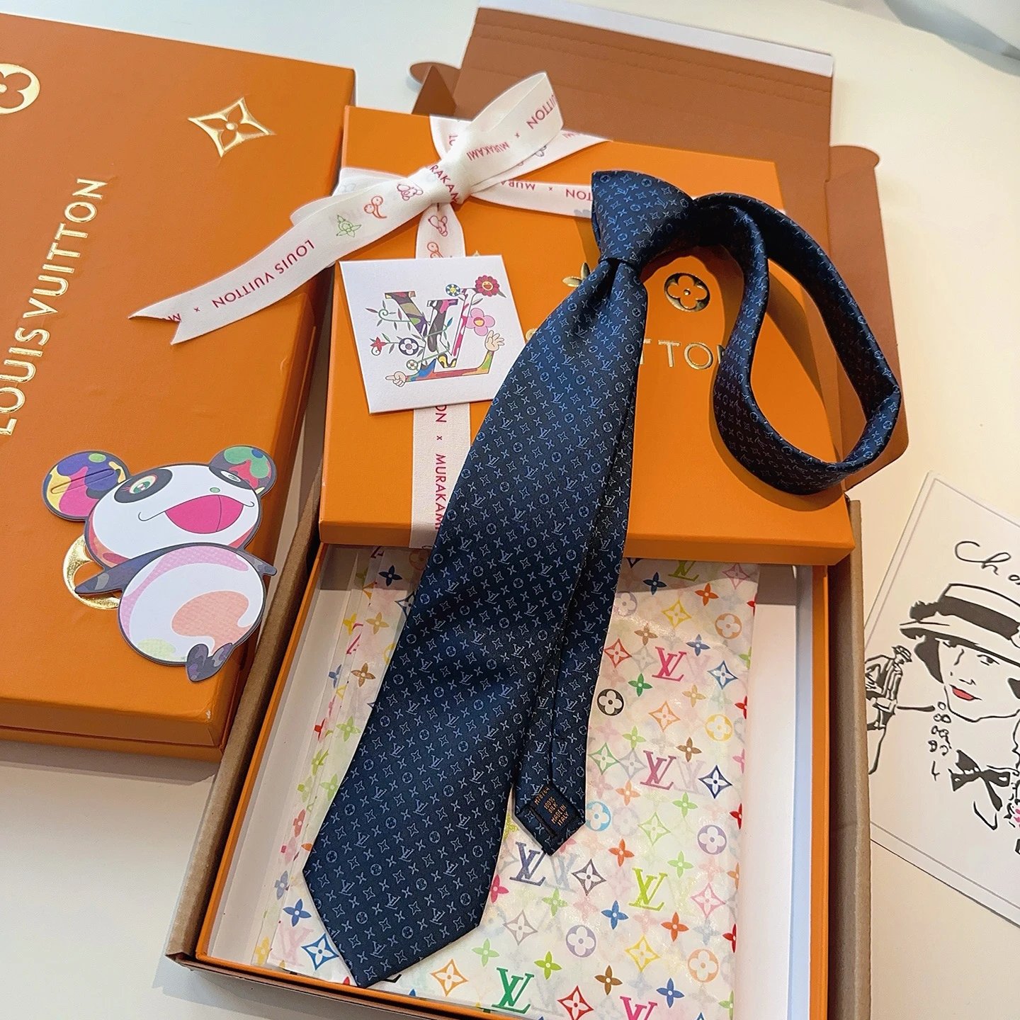 Louis Vuitton Silk Tie Ver.R — QC