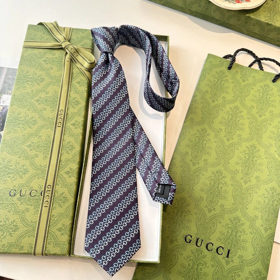 Gucci Silk Tie Ver.B — Zdjęcie 8