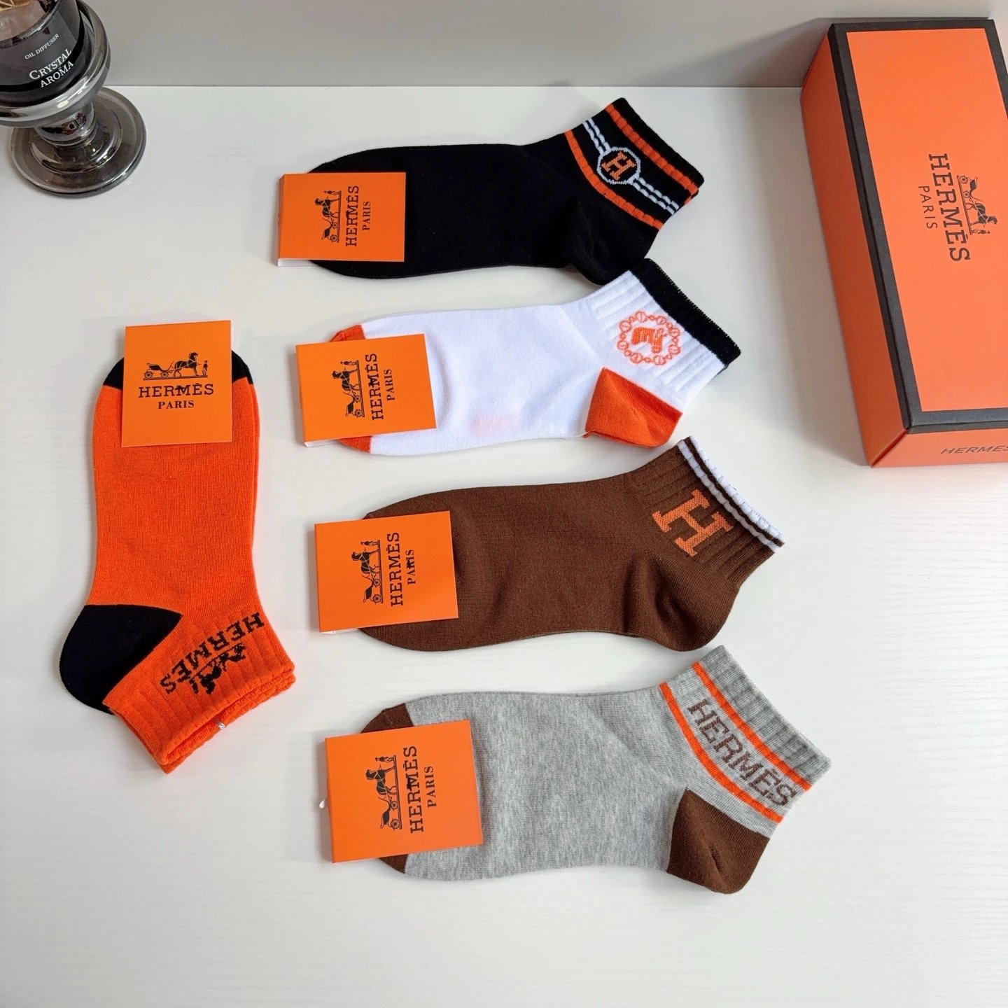 Hermes No-Show Socks Ver.B — photo 7