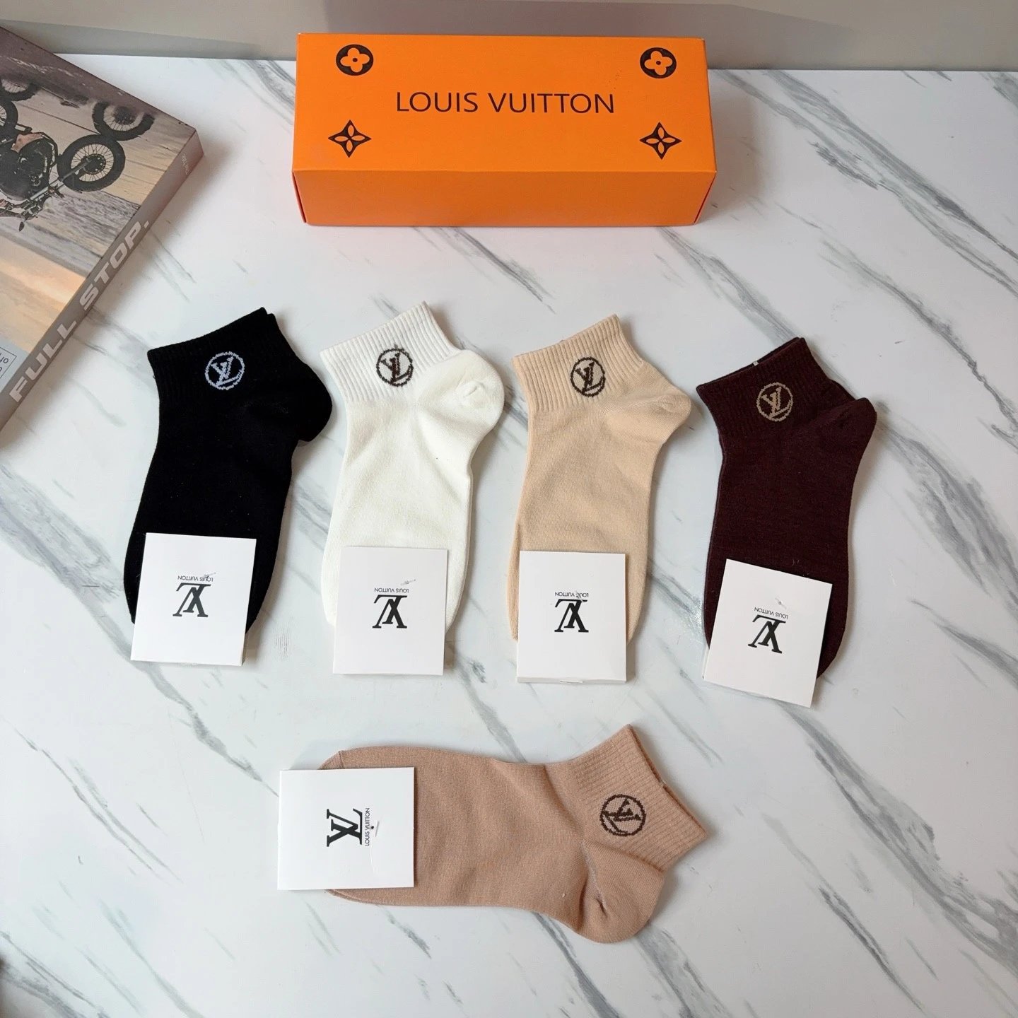 Louis Vuitton Cotton Socks Ver.A — photo 6
